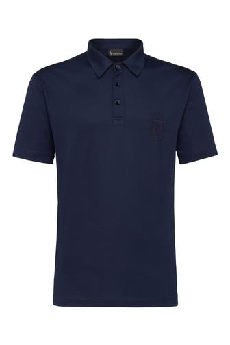 BILLIONAIRE Polo-Shirt CREST 14 | darkblue
