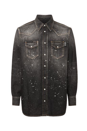 PHILIPP PLEIN Jeanshemd 02MW | Moscow Regular Fit