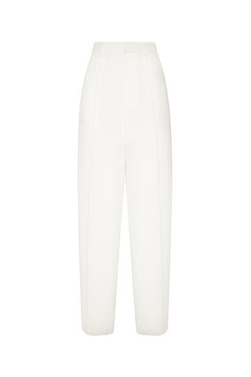 PHILIPP PLEIN Business-Hose 01 | white Loose Fit