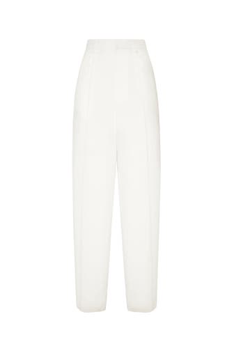 PHILIPP PLEIN Business-Hose 01 | white Loose Fit
