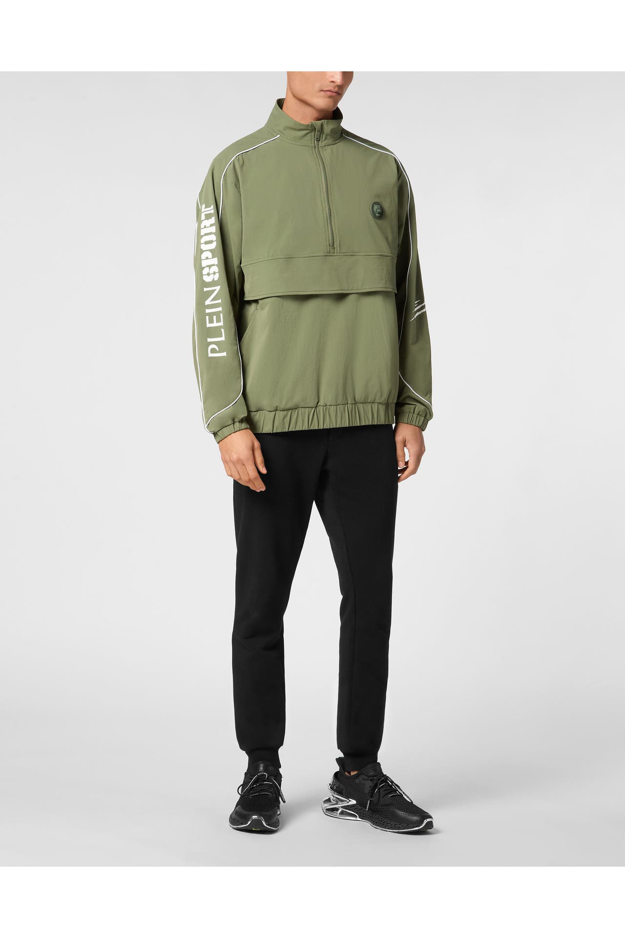 PLEIN SPORT Sweatjacke SCRATCH 65 | Military, Bild 1