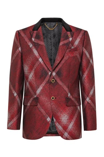 BILLIONAIRE Business-Sakko 35 | Bordeaux Slim Fit