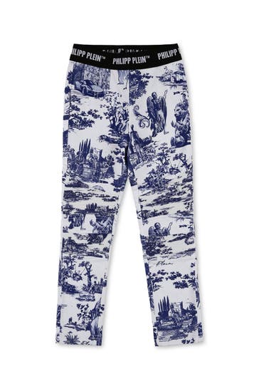 PHILIPP PLEIN Jeans EN PLEIN AIR 0124 | white+navy Skinny