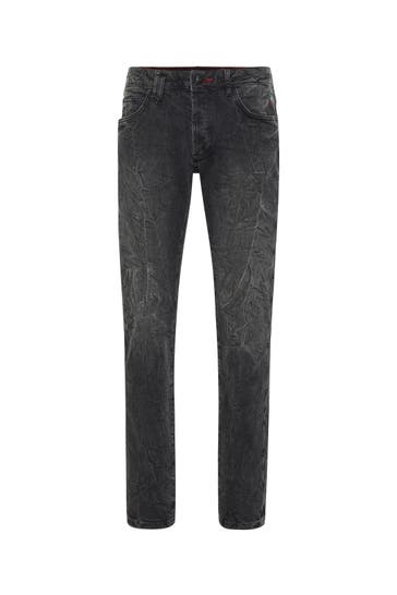 PHILIPP PLEIN Jeans SKULL 10GN | GreyMoon Straight