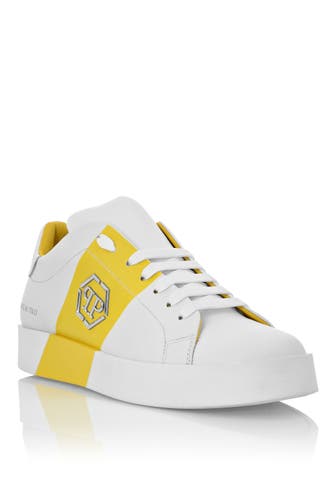 PHILIPP PLEIN Sneaker HEXAGON 0109 | white/yellow
