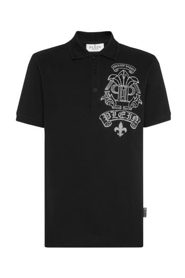 PHILIPP PLEIN Polo-Shirt TATTOO 02 | black