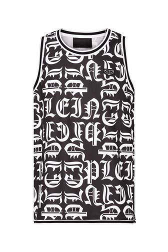 PHILIPP PLEIN Tank Top GOTHIC PLEIN 02 | black