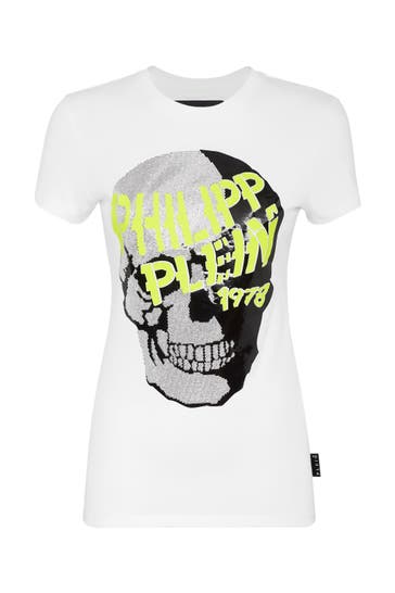 PHILIPP PLEIN T-Shirt SKULL 01 | white
