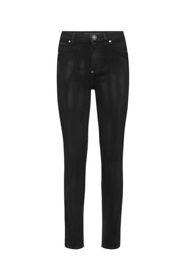 PHILIPP PLEIN Jeans 02BR | blackromanceblack Highwaist