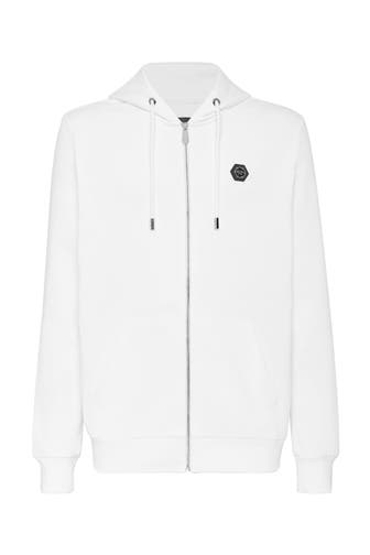 PHILIPP PLEIN Sweatjacke 01 | white