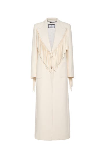 PHILIPP PLEIN Wollmantel 01OF | OffWhite