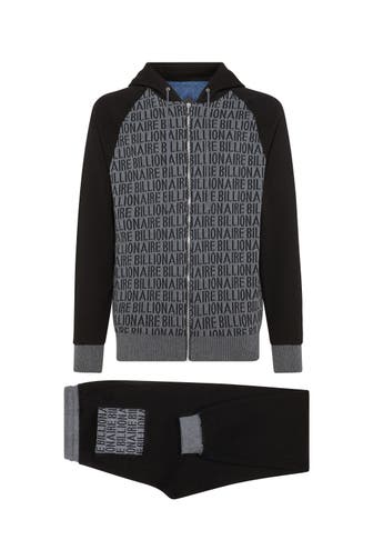 BILLIONAIRE Sweatjacke 0210 | black/grey