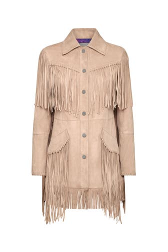 PHILIPP PLEIN Lederjacke GOTHIC PLEIN 06 | beige