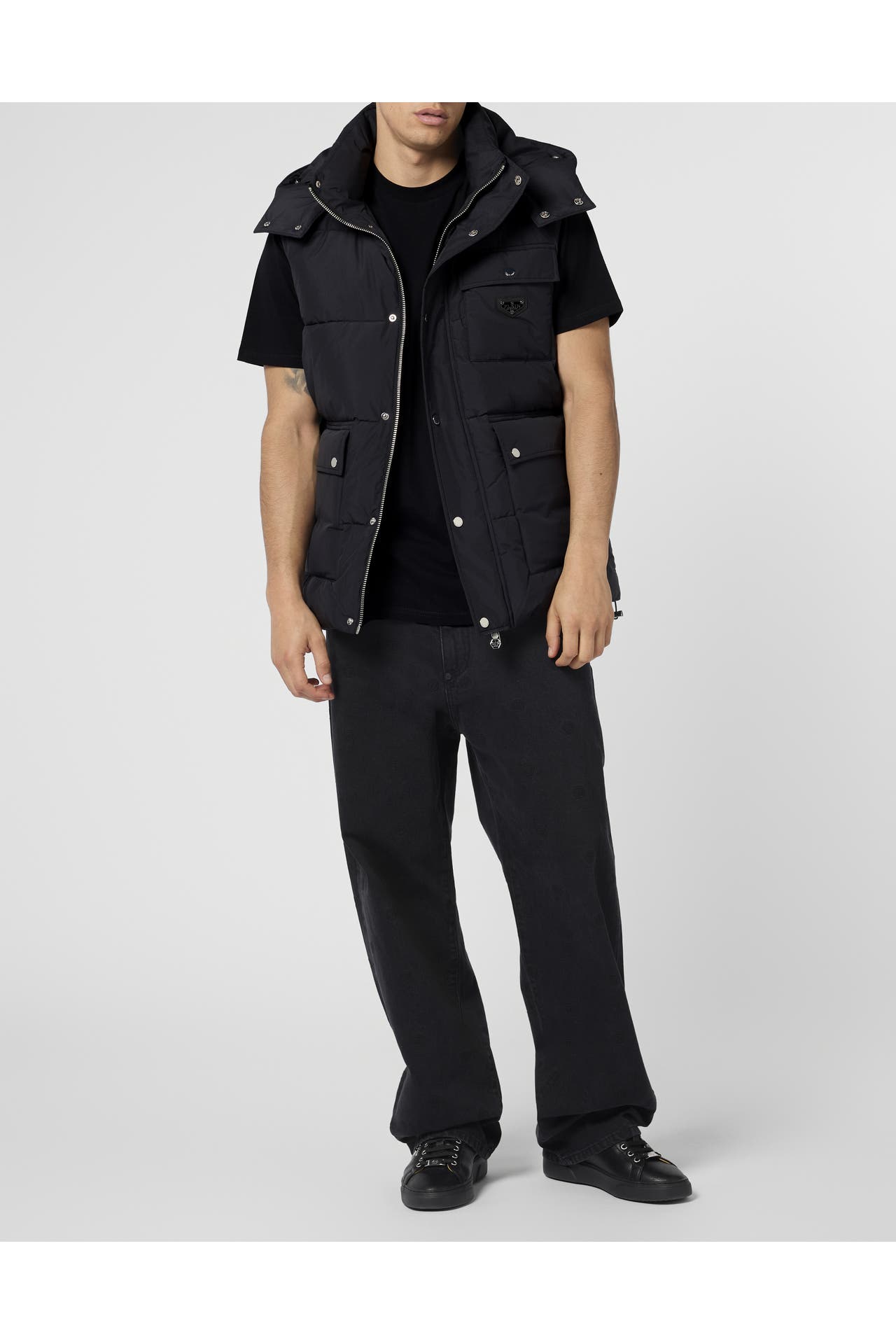 PHILIPP PLEIN Weste GOTHIC PLEIN 02 | black, Bild 1