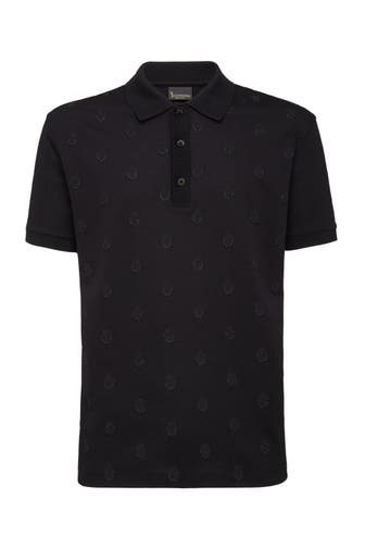BILLIONAIRE Polo-Shirt CREST 0202 | black/black