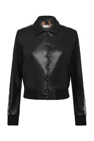 PHILIPP PLEIN Lederjacke 02 | black