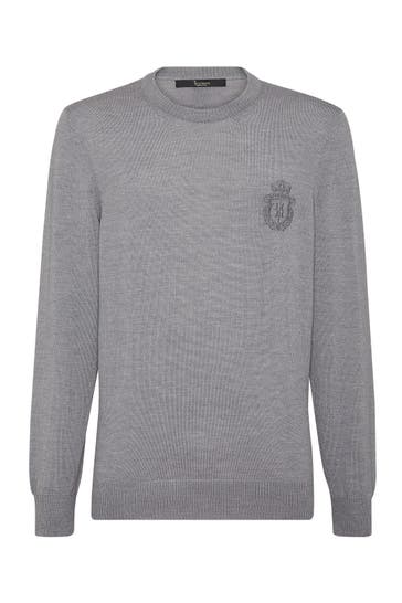 BILLIONAIRE Pullover 10 | grey