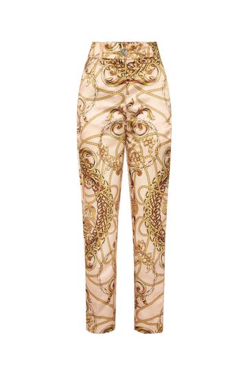 PHILIPP PLEIN Business-Hose NEW BAROQUE 06 | beige Straight