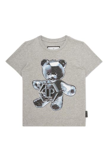 PHILIPP PLEIN T-Shirt TEDDY 10 | grey