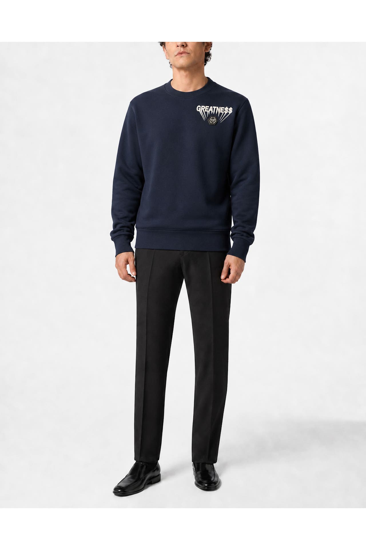 PHILIPP PLEIN Sweatshirt GREATNESS 24 | navy, Bild 1