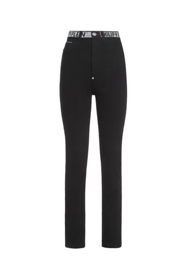 PHILIPP PLEIN Jeans 02LC | Blackout Highwaist