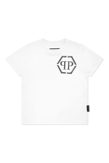 PHILIPP PLEIN T-Shirt HEXAGON 01 | white