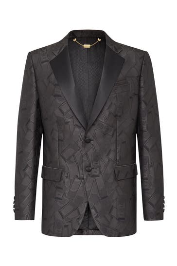 BILLIONAIRE Business-Sakko 02 | black Slim Fit