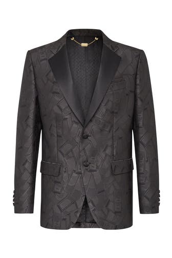 BILLIONAIRE Business-Sakko 02 | black Slim Fit