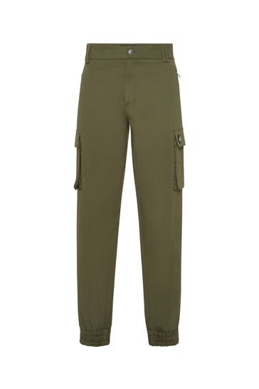 PHILIPP PLEIN Stoffhose BASIC 85 | DarkGreen Chino