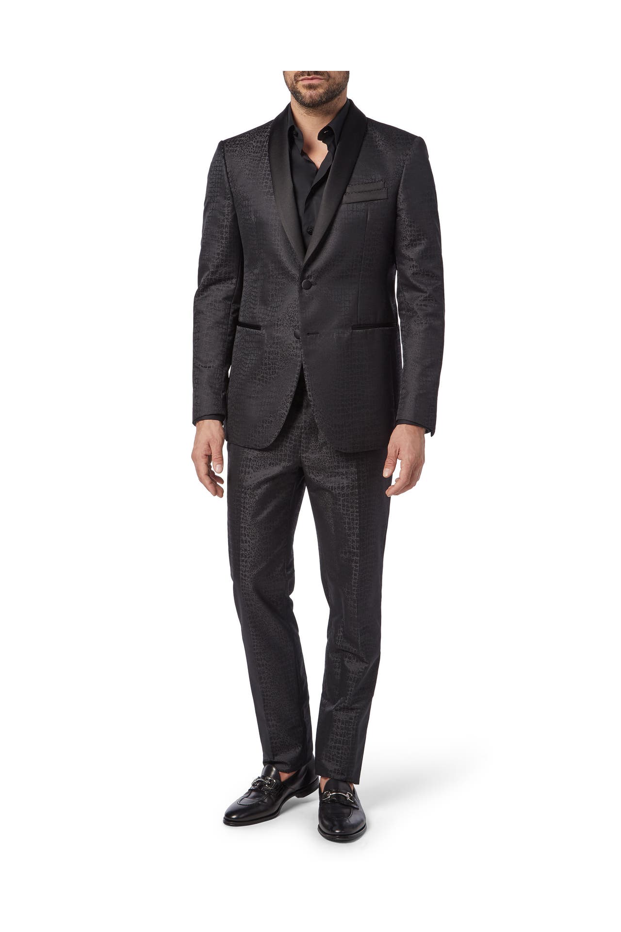 BILLIONAIRE Business-Sakko 02 | black Slim Fit, Bild 1