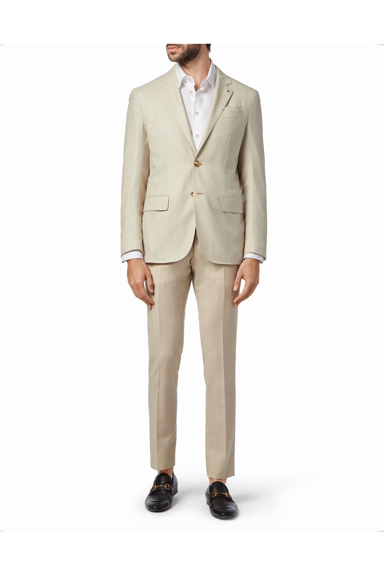 BILLIONAIRE Business-Sakko STATEMENT 06 | beige Slim Fit, Bild 1
