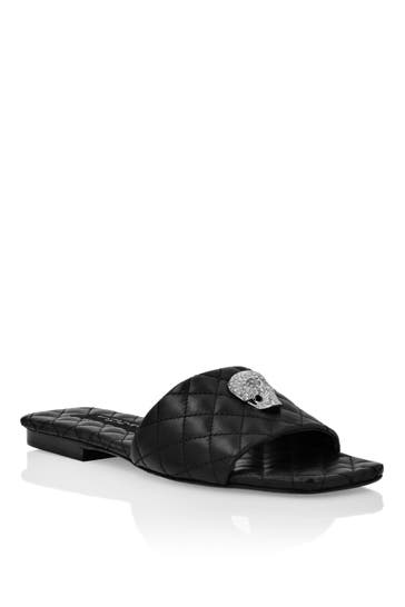 PHILIPP PLEIN Sandalen SKULL 02 | black