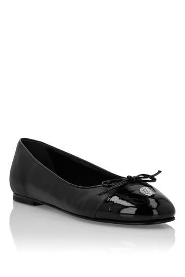 PHILIPP PLEIN Ballerinas SKULL 02 | black