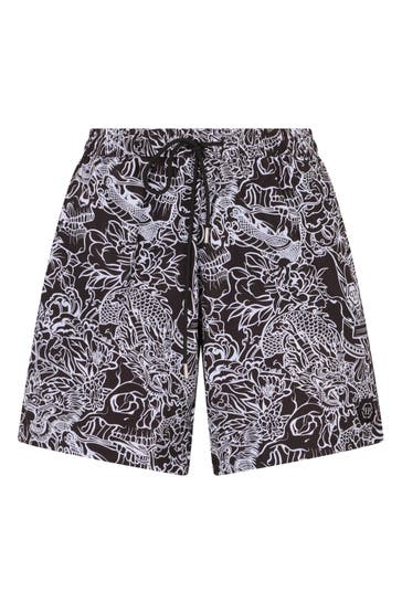 PHILIPP PLEIN Short SKULL 02 | black