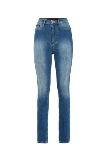 PHILIPP PLEIN Jeans 08HS | BlueShark Highwaist
