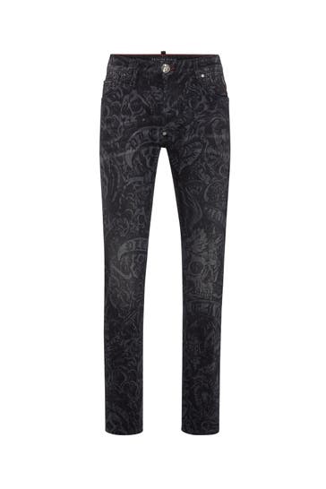 PHILIPP PLEIN Jeans TATTOO 10MR | marblegrey Straight