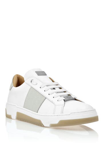 PHILIPP PLEIN Sneaker MONOGRAM 0106 | whitebeige