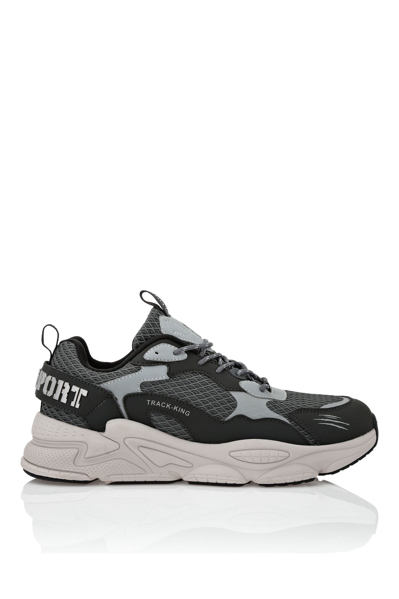PLEIN SPORT Sportschuhe TRACK KING 1072 | grey/darkgrey, Bild 1