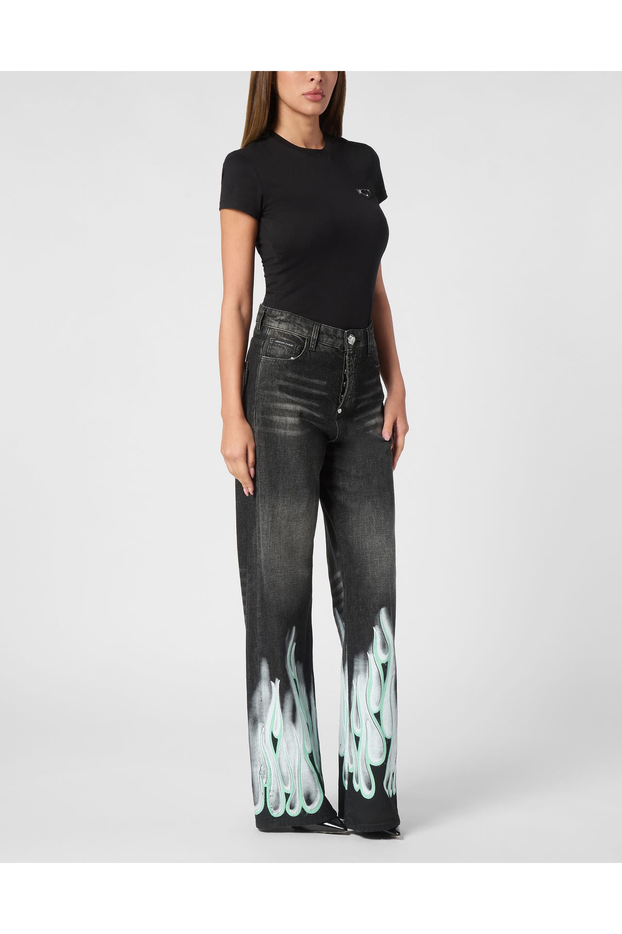 PHILIPP PLEIN Jeans FLAME 02RX | RiotBlack Straight, Bild 1