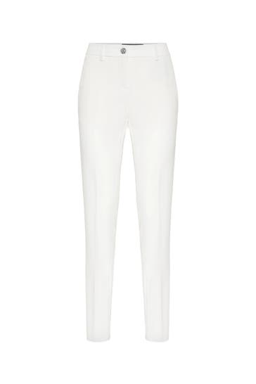 PHILIPP PLEIN Business-Hose SKULL 01 | white Straight