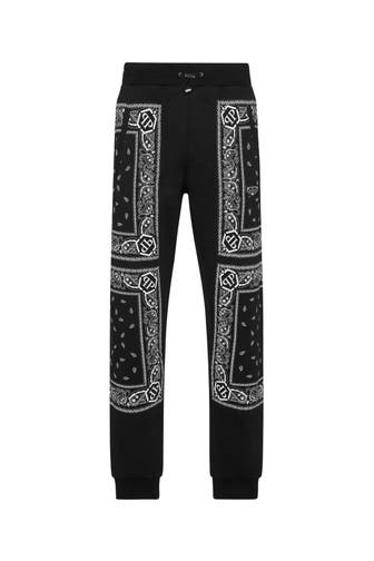 PHILIPP PLEIN Sweatpant PAISLEY 02 | black Loose Fit