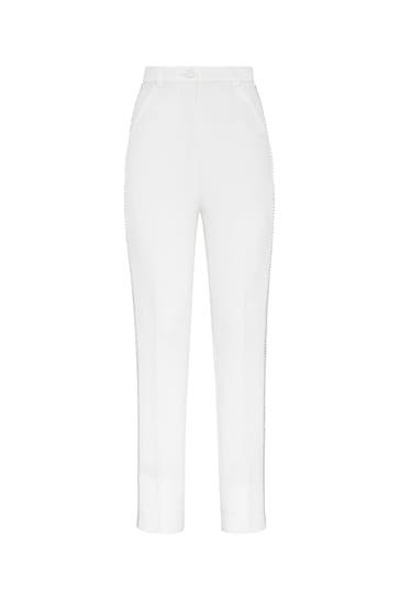 PHILIPP PLEIN Business-Hose 01 | white Straight