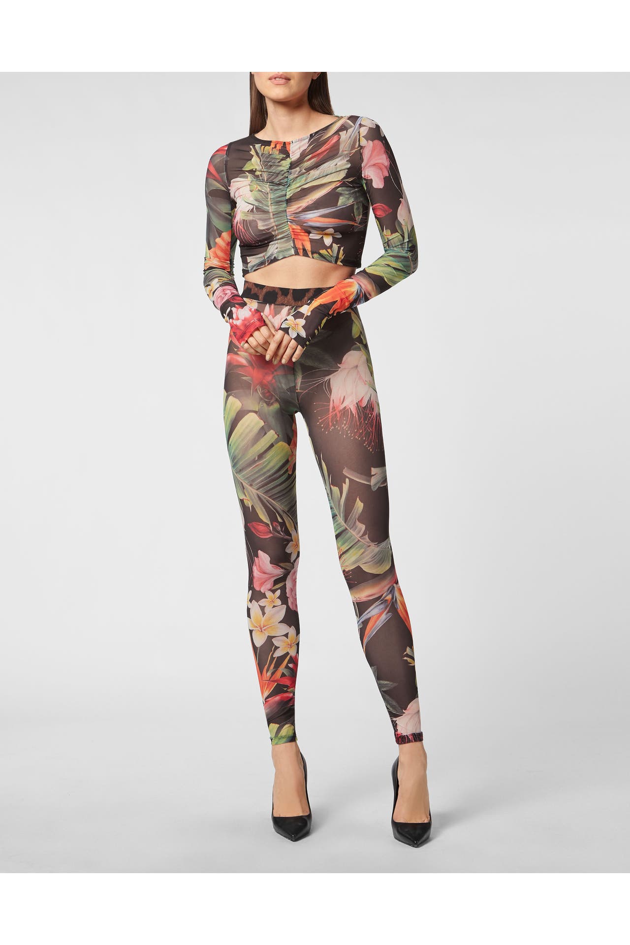 PHILIPP PLEIN Longsleeve FLOWERS 0221 | multicolored, Bild 1