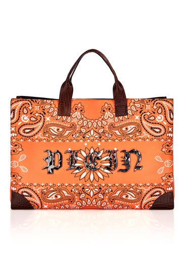 PHILIPP PLEIN Weekender GOTHIC PLEIN 20 | orange