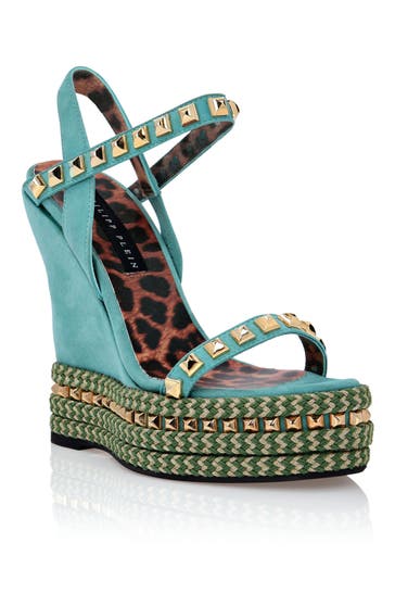 PHILIPP PLEIN Sandalen 22 | turquoise