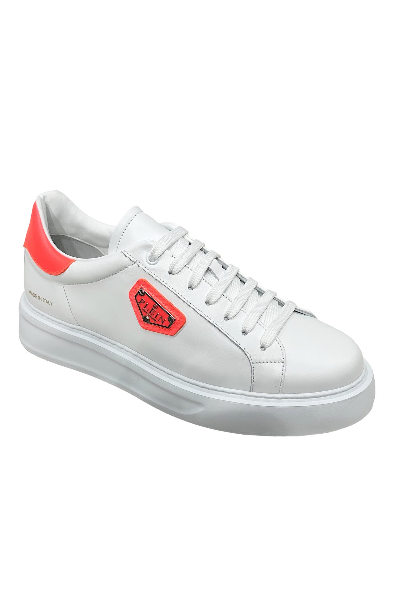 PHILIPP PLEIN Sneaker TITAN 0186 | White/orangefluo, Bild 1