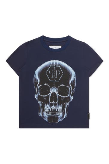 PHILIPP PLEIN T-Shirt SKULL 14 | darkblue