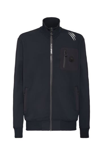 PLEIN SPORT Sweatjacke SCRATCH 02 | black