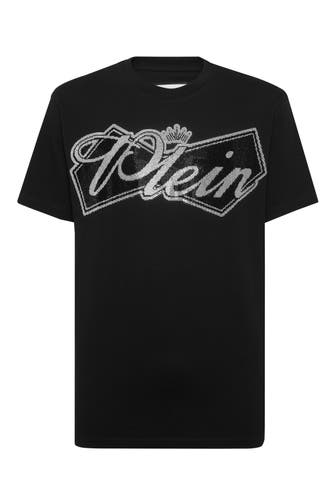 PHILIPP PLEIN T-Shirt Rundhalsausschnitt Ss