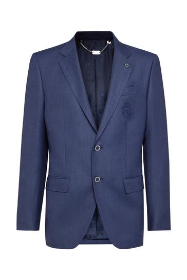 BILLIONAIRE Business-Sakko CREST 08 | middleblue Slim Fit